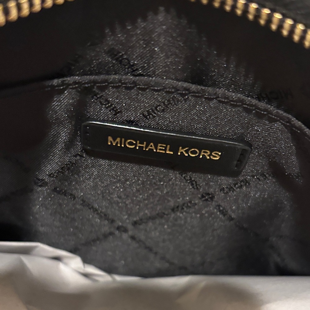 Michael Kors Embossed Black Crossbody Bag - Picture 5 of 8